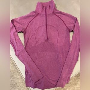 Lululemon Run Swiftly Tech Half Zip - size 6